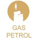 Gas and petrol